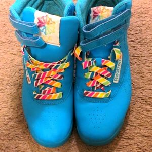 Reebok high top sneakers